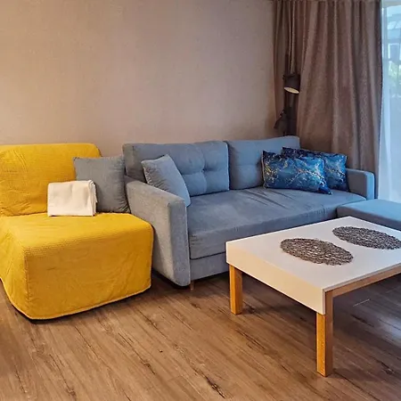 דירה Holidayhomepl Bel Mare 109b Z Tarasem I Ogrodkiem